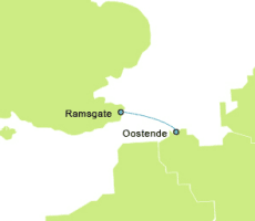 Transeuropa Route Karte